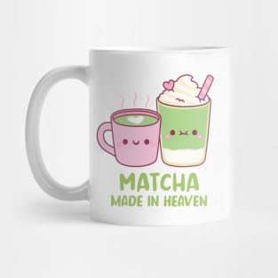 Cute Matcha Made In Heaven Tea Pun Mug